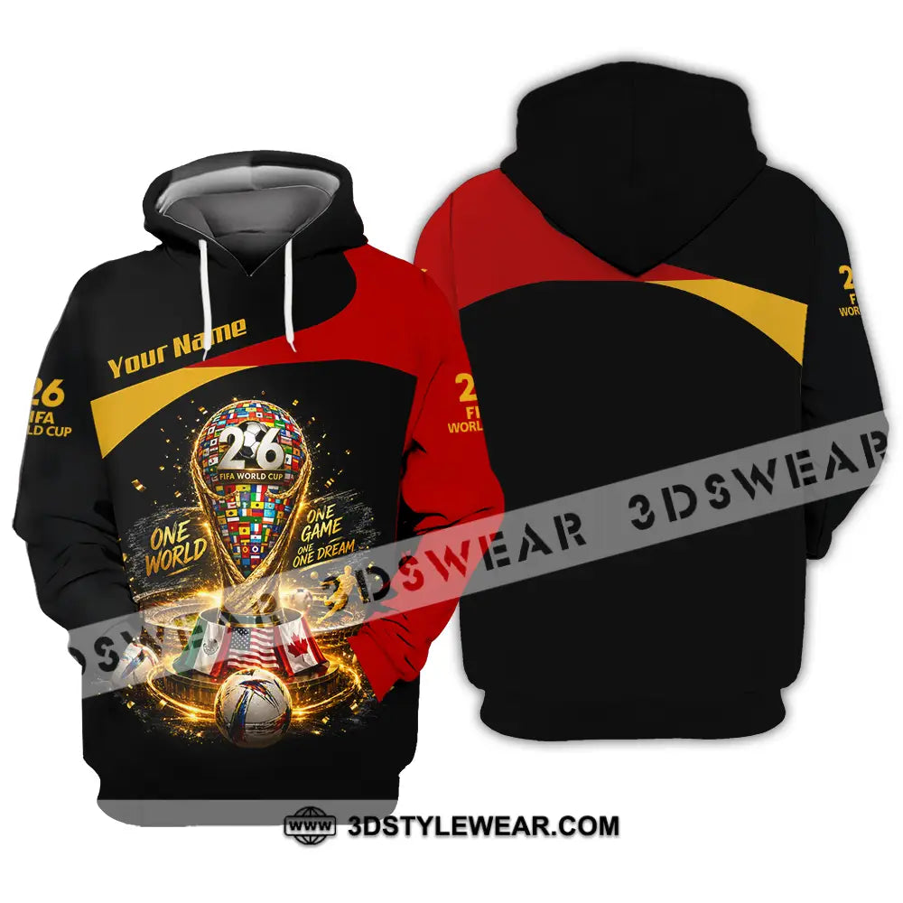 Unisex Shirt - Custom World Cup 2026 Shirt - Hoodie / S - T-shirt