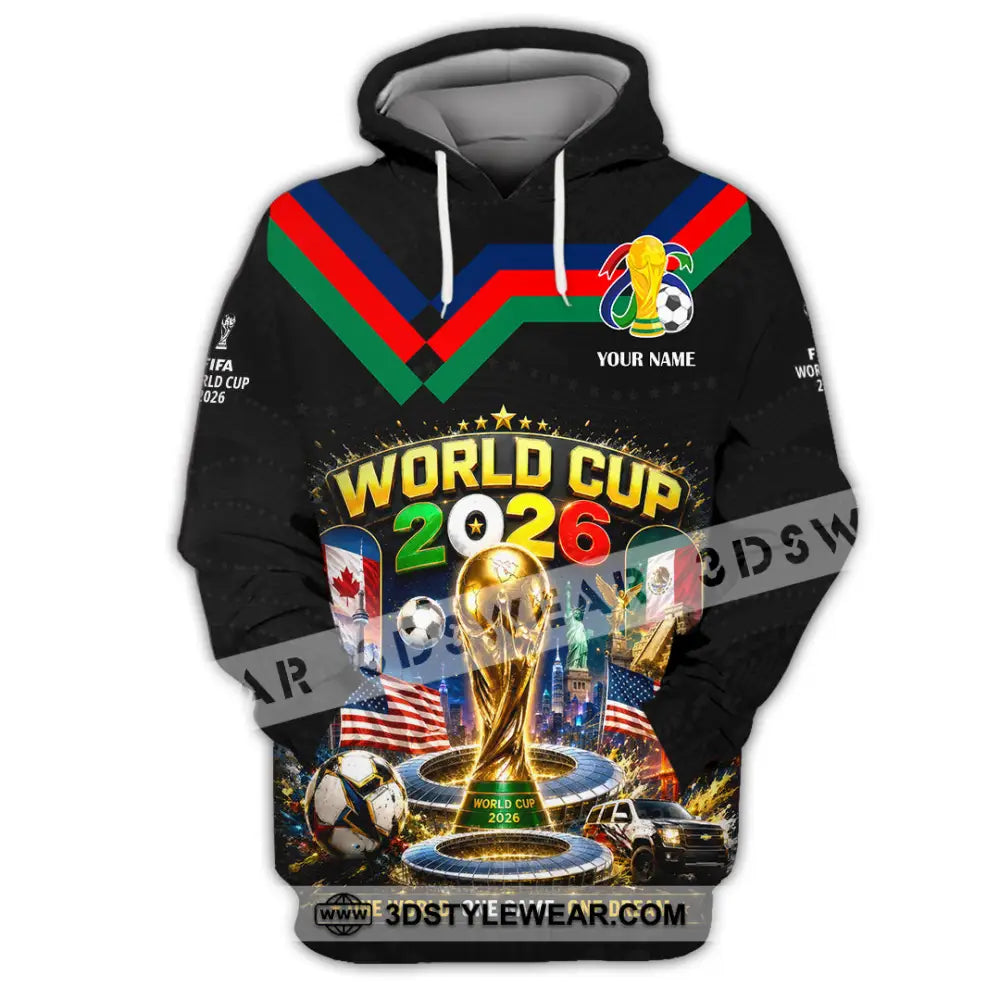 Unisex Shirt - Custom World Cup 2026 Shirt - Hoodie / S - T-shirt