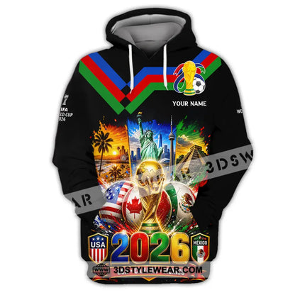 Unisex Shirt - Custom World Cup 2026 Shirt - Hoodie / S - T-shirt