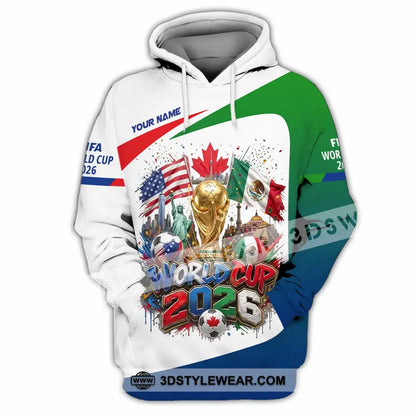 Unisex Shirt - Custom World Cup 2026 Shirt - Hoodie / S - T-shirt