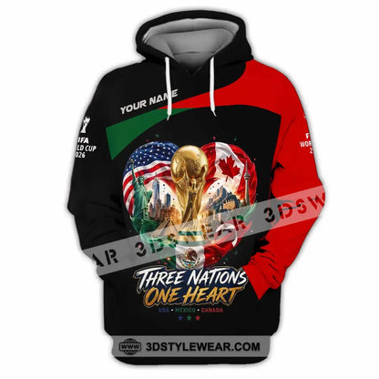 Unisex Shirt - Custom World Cup 2026 Shirt - Hoodie / S - T-shirt