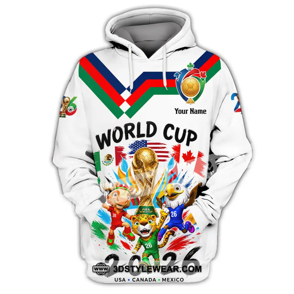 Unisex Shirt - Custom World Cup 2026 Shirt - Hoodie / S - T-shirt