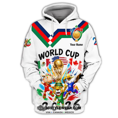 Unisex Shirt - Custom World Cup 2026 Shirt - Hoodie / S - T-shirt