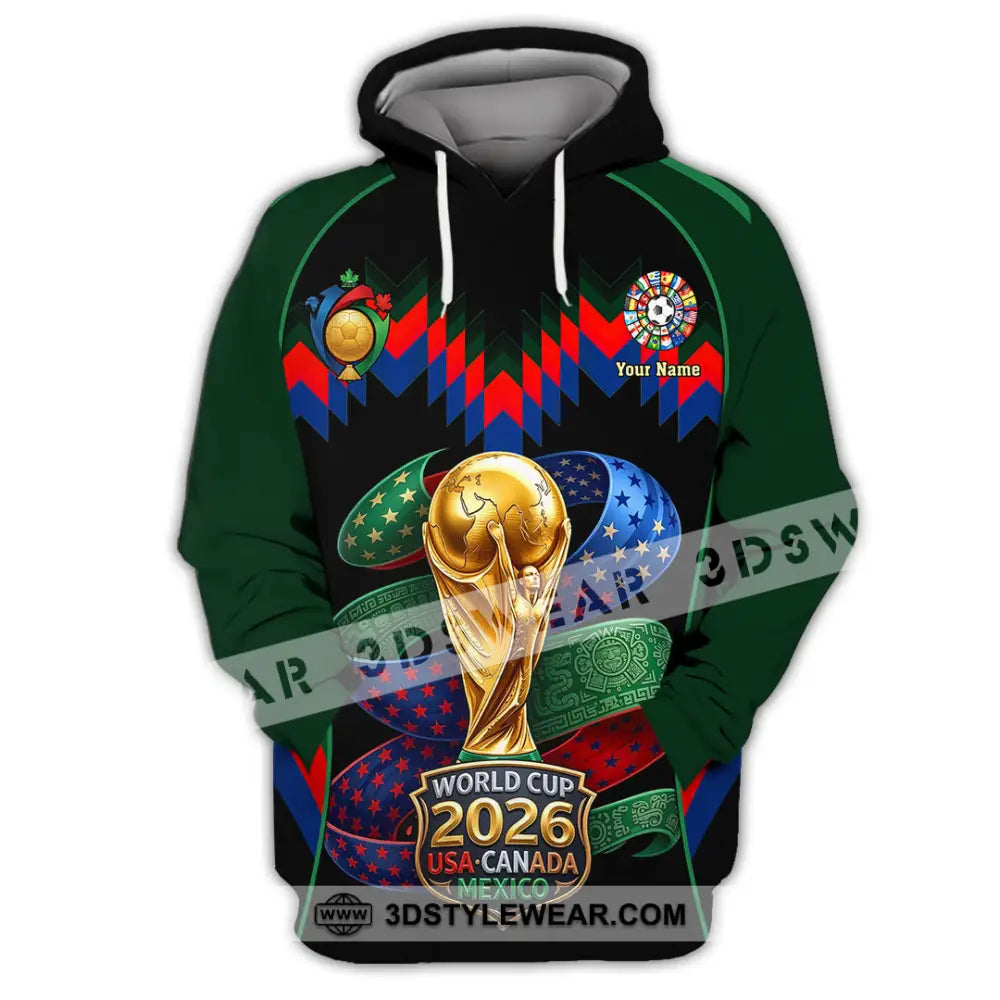 Unisex Shirt - Custom World Cup 2026 Shirt - Hoodie / S - T-shirt