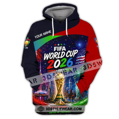 Unisex Shirt - Custom World Cup 2026 Shirt - Hoodie / S - T-shirt