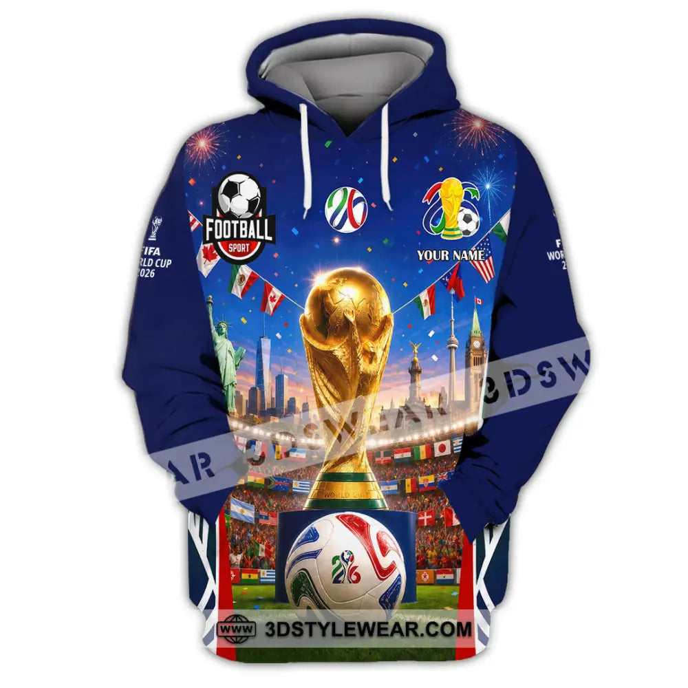 Unisex Shirt - Custom World Cup 2026 Shirt - Hoodie / S - T-shirt