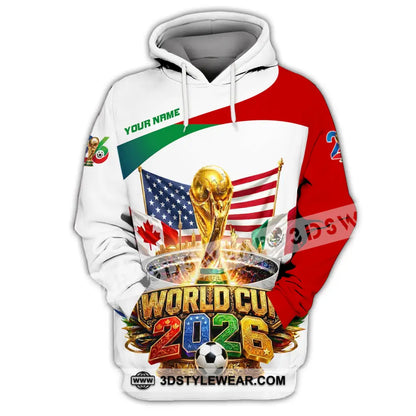 Unisex Shirt - Custom World Cup 2026 Shirt - Hoodie / S - T-shirt