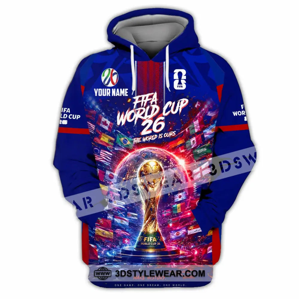 Unisex Shirt - Custom World Cup 2026 Shirt - Hoodie / S - T-shirt