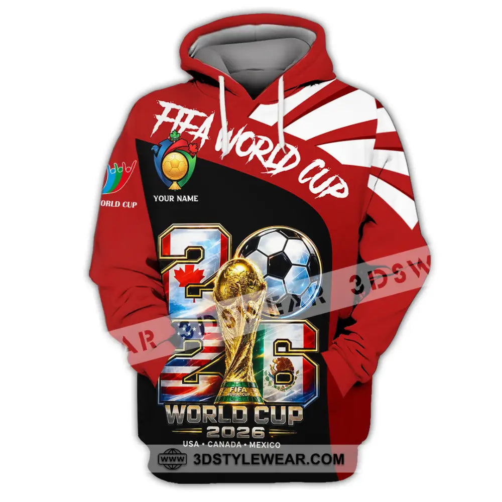 Unisex Shirt - Custom World Cup 2026 Shirt - Hoodie / S - T-shirt
