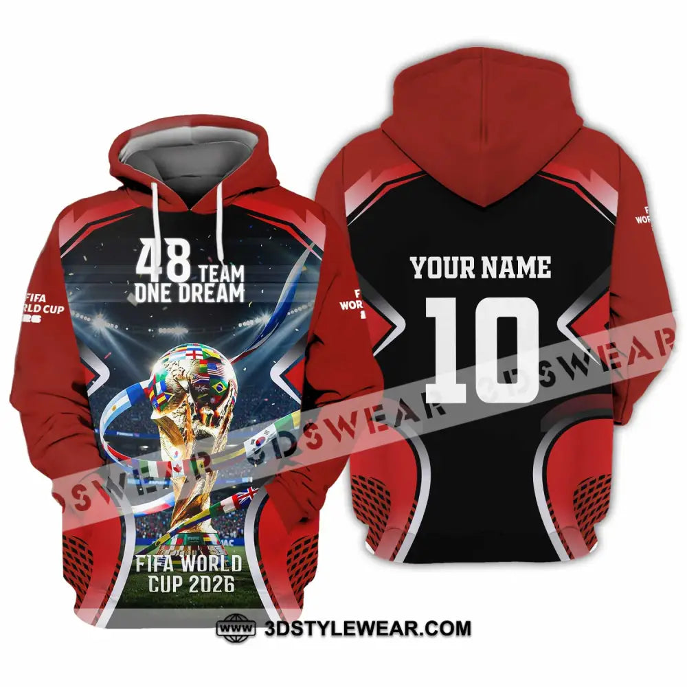 Unisex Shirt - Custom World Cup 2026 Shirt - Hoodie / S - T-shirt