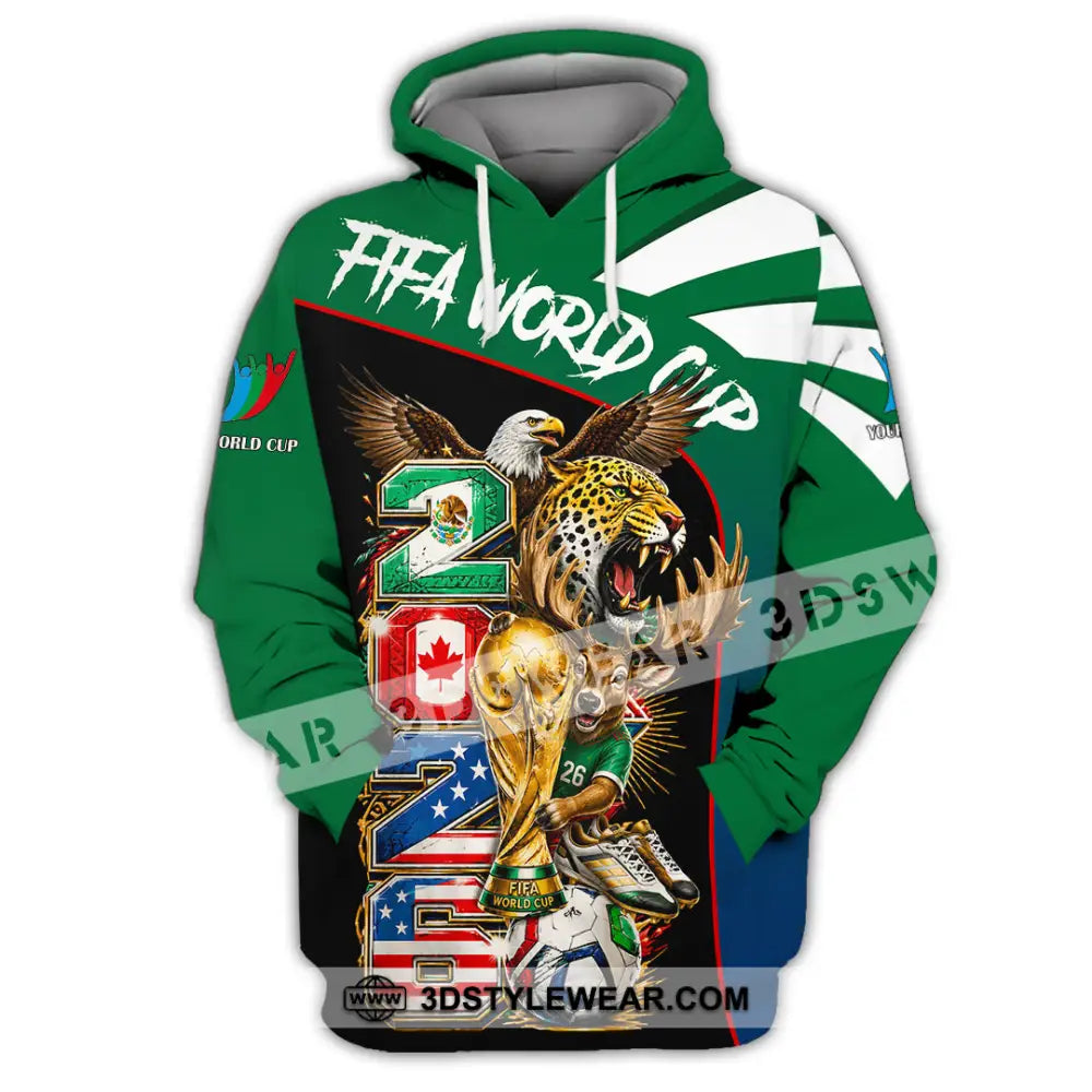 Unisex Shirt - Custom World Cup 2026 Shirt - Hoodie / S - T-shirt