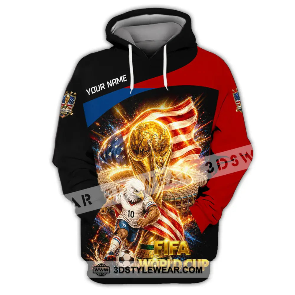 Unisex Shirt - Custom World Cup 2026 Shirt - Hoodie / S - T-shirt