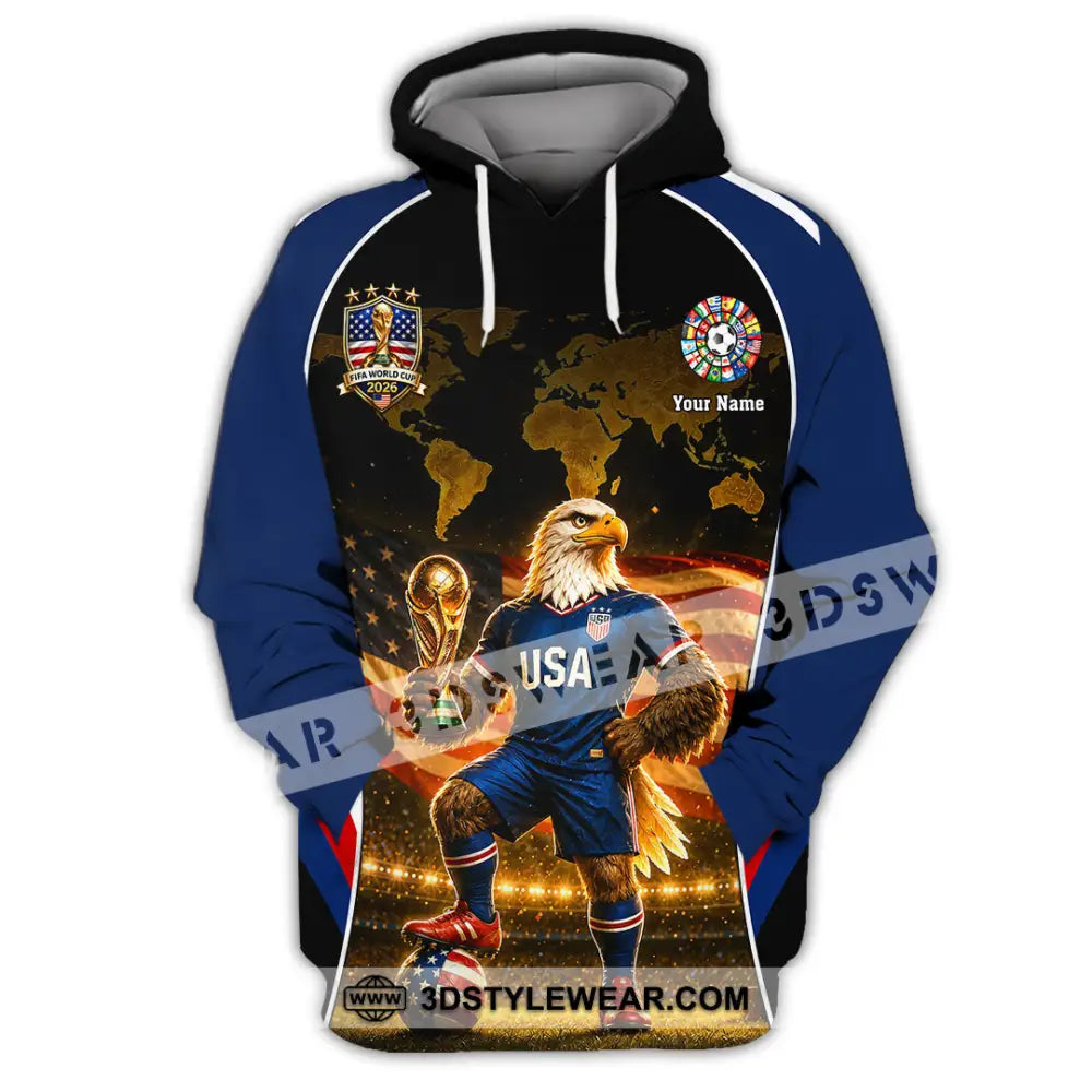 Unisex Shirt - Custom World Cup 2026 Shirt - Hoodie / S - T-shirt