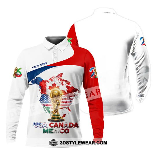 Unisex Shirt - Custom World Cup 2026 Shirt style option 4