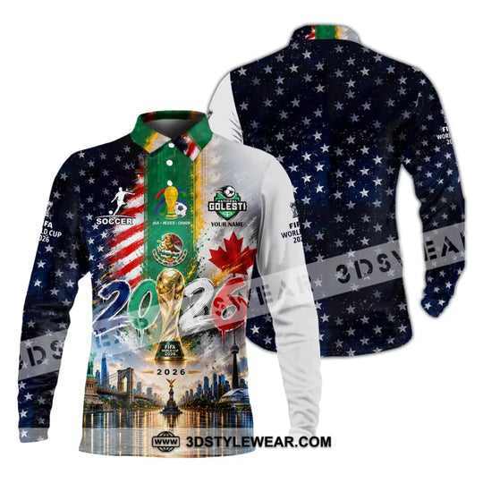 Unisex Shirt - Custom World Cup 2026 Shirt style option 4