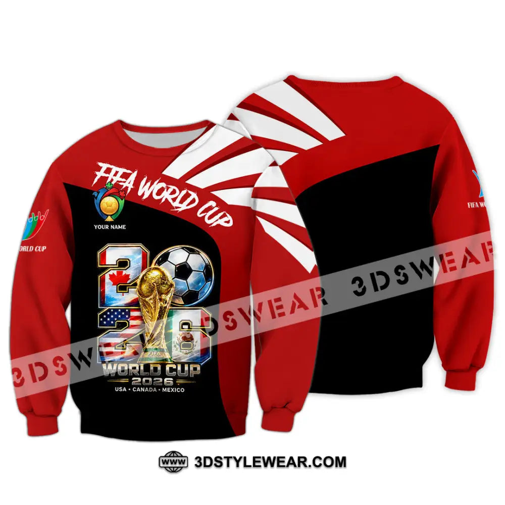 Unisex Shirt - Custom World Cup 2026 Shirt - Long Sleeve / S - T-shirt