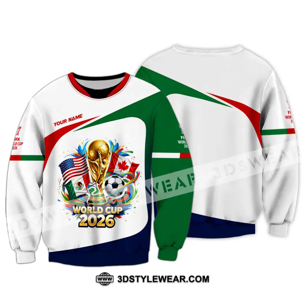 Unisex Shirt - Custom World Cup 2026 Shirt - Long Sleeve / S - T-shirt