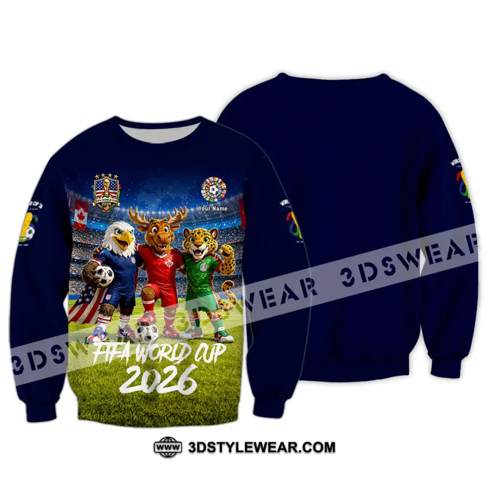 Unisex Shirt - Custom World Cup 2026 Shirt - Long Sleeve / S - T-shirt