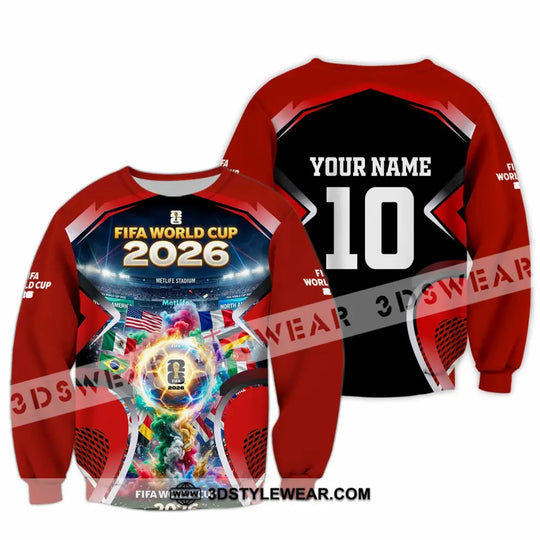 Unisex Shirt - Custom World Cup 2026 Shirt style option 3