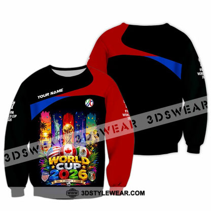 Unisex Shirt - Custom World Cup 2026 Shirt - Long Sleeve / S - T-shirt