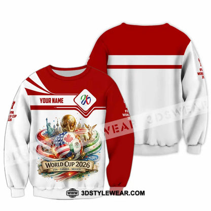 Unisex Shirt - Custom World Cup 2026 Shirt - Long Sleeve / S - T-shirt