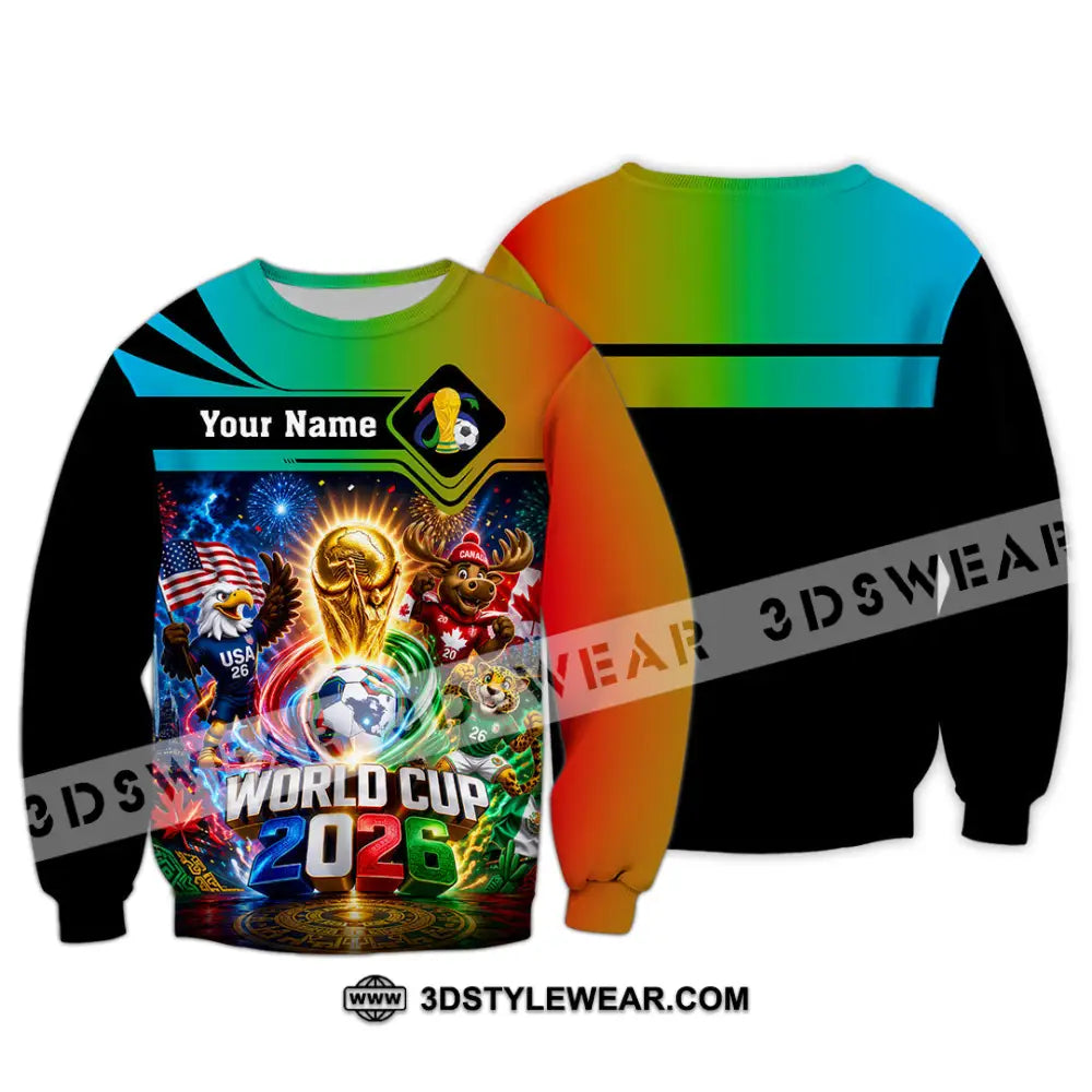 Unisex Shirt - Custom World Cup 2026 Shirt - Long Sleeve / S - T-shirt