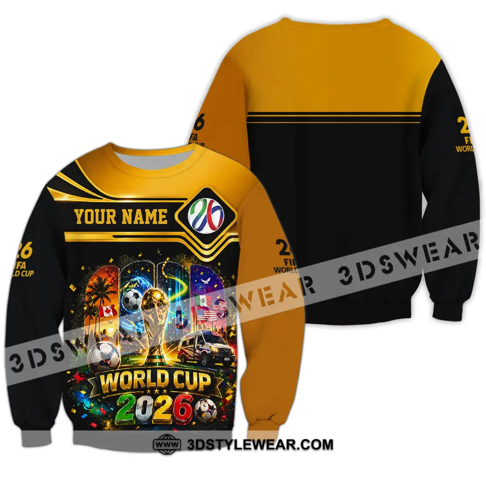 Unisex Shirt - Custom World Cup 2026 Shirt - Long Sleeve / S - T-shirt