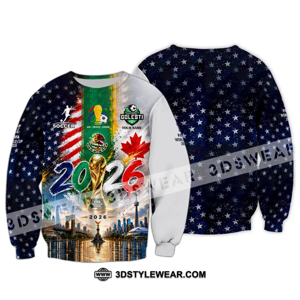 Unisex Shirt - Custom World Cup 2026 Shirt - Long Sleeve / S - T-shirt