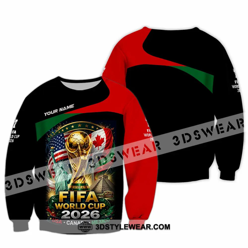 Unisex Shirt - Custom World Cup 2026 Shirt - Long Sleeve / S - T-shirt