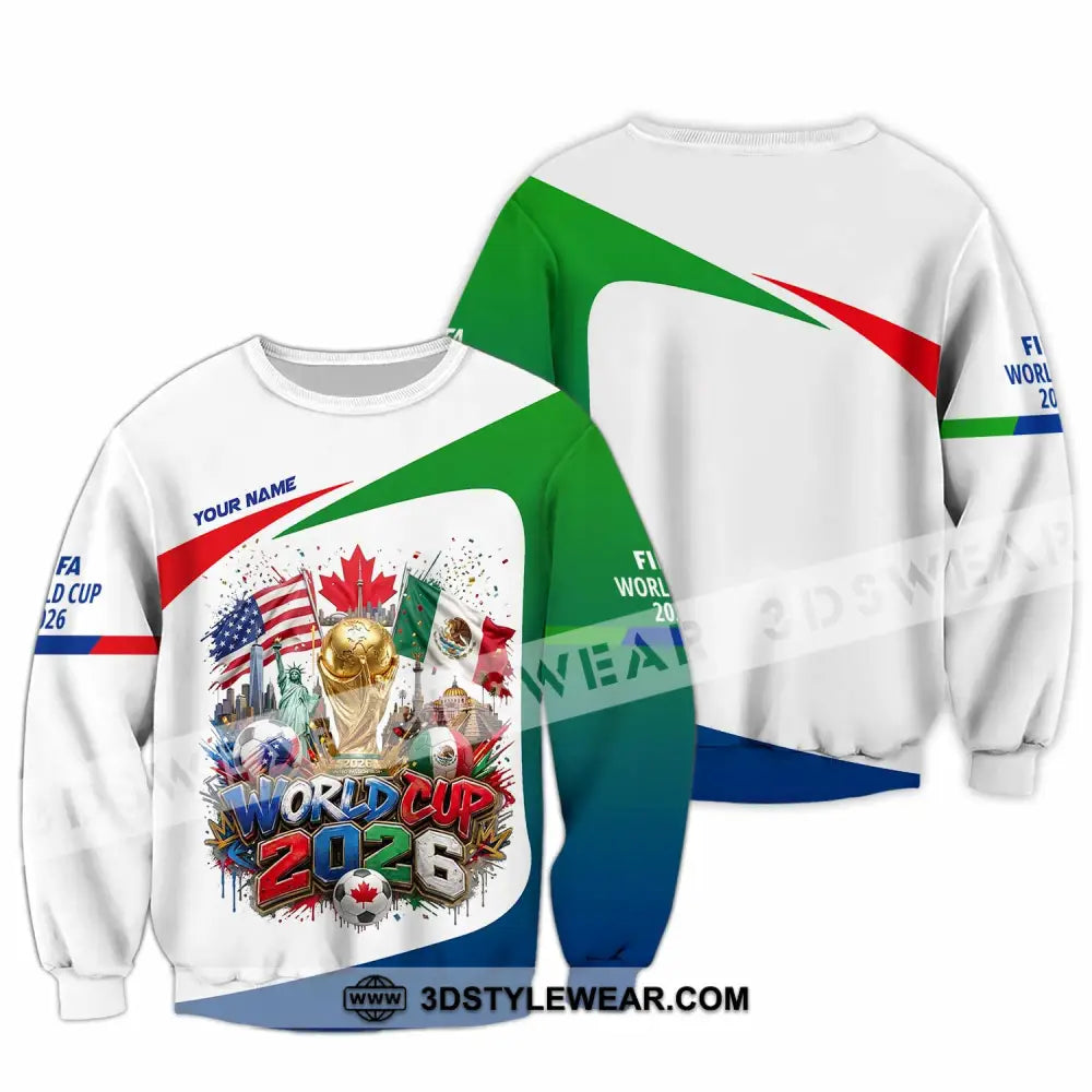 Unisex Shirt - Custom World Cup 2026 Shirt - Long Sleeve / S - T-shirt
