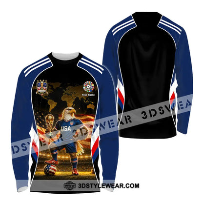 Unisex Shirt - Custom World Cup 2026 Shirt - Long Sleeve Shirt / S - T-shirt