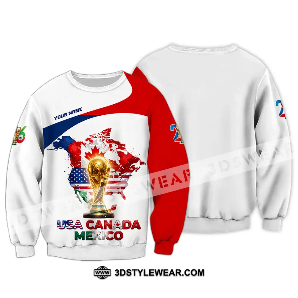 Unisex Shirt - Custom World Cup 2026 Shirt - Long Sleeve / S - T-shirt