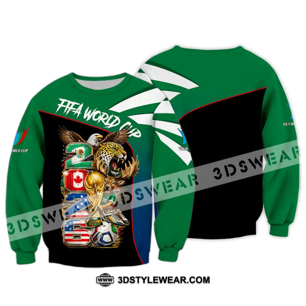 Unisex Shirt - Custom World Cup 2026 Shirt - Long Sleeve / S - T-shirt