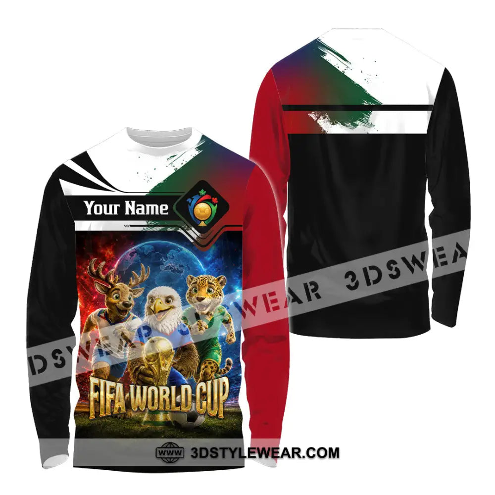 Unisex Shirt - Custom World Cup 2026 Shirt - Long Sleeve Shirt / S - T-shirt