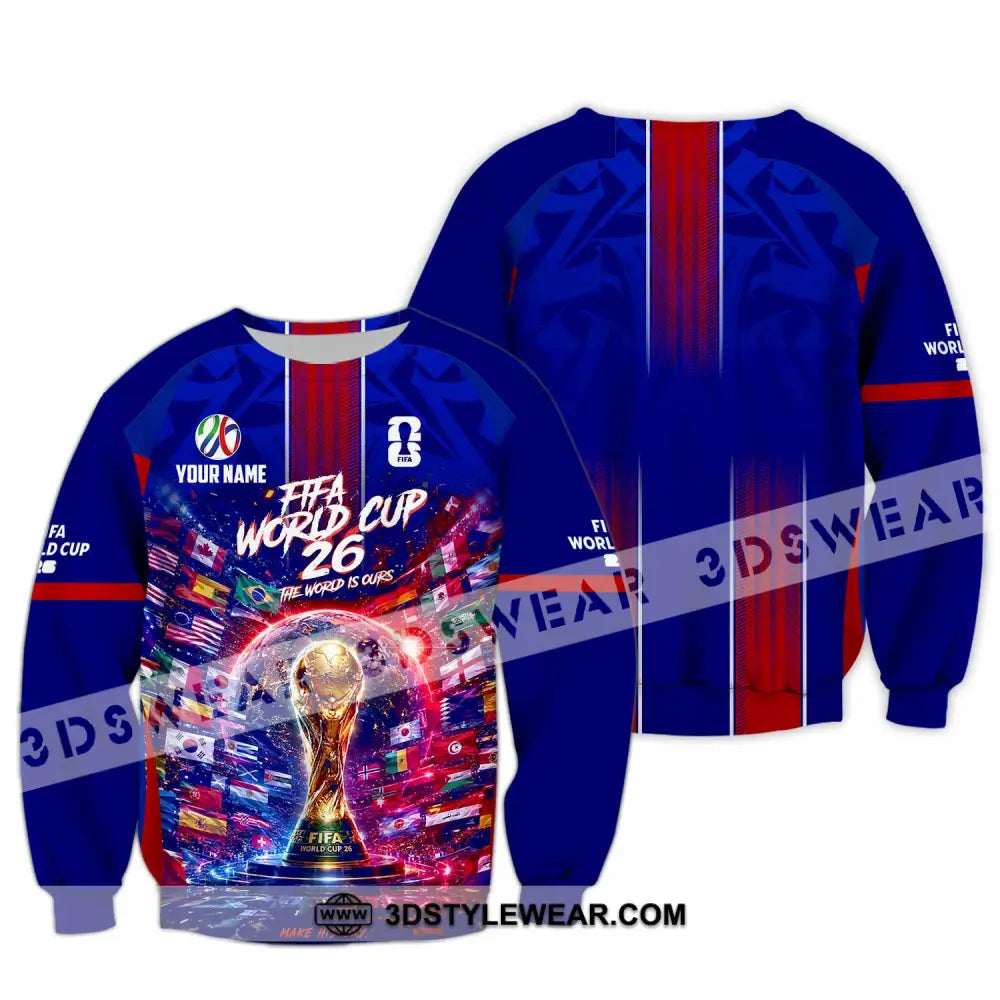 Unisex Shirt - Custom World Cup 2026 Shirt - Long Sleeve / S - T-shirt