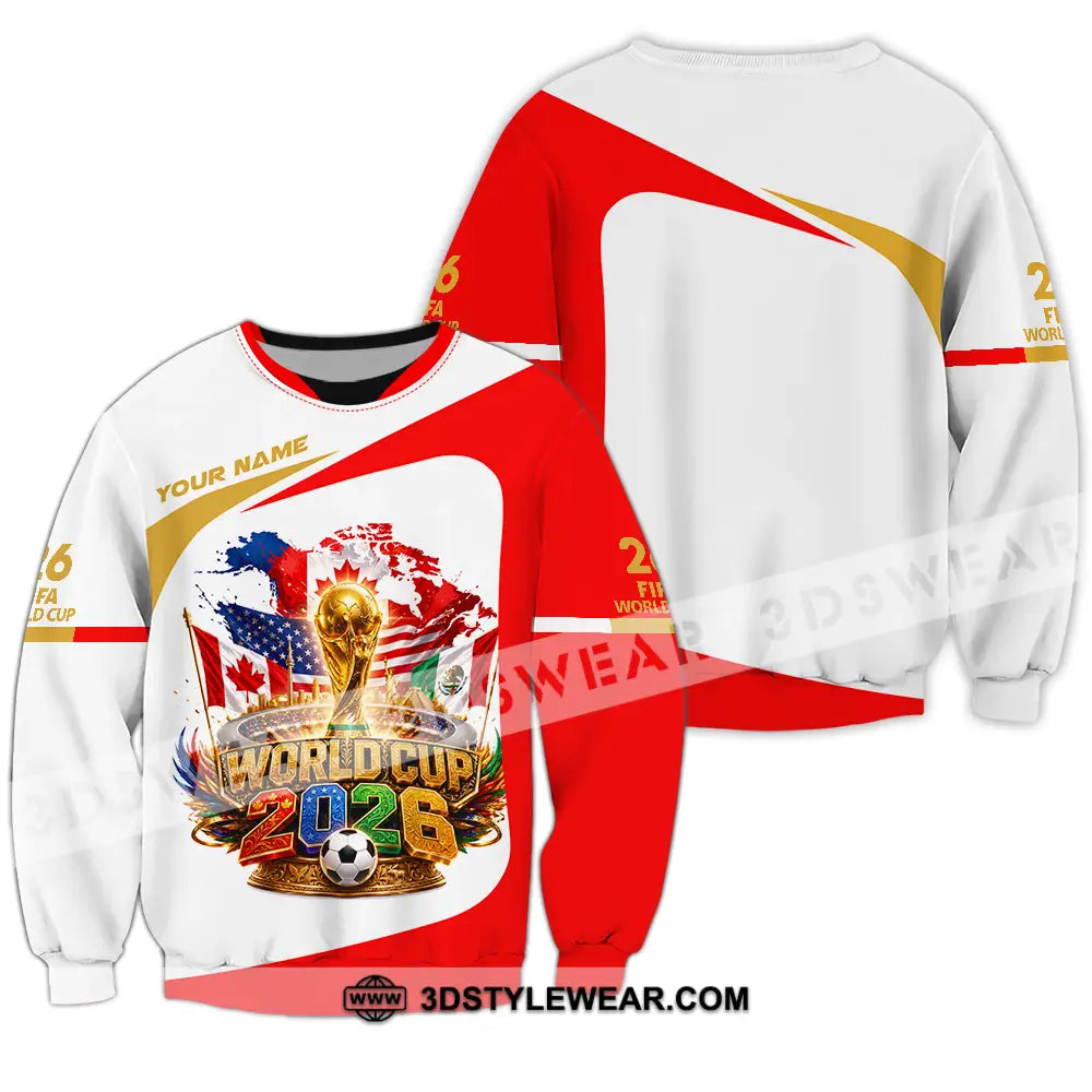 Unisex Shirt - Custom World Cup 2026 Shirt - Long Sleeve / S - T-shirt