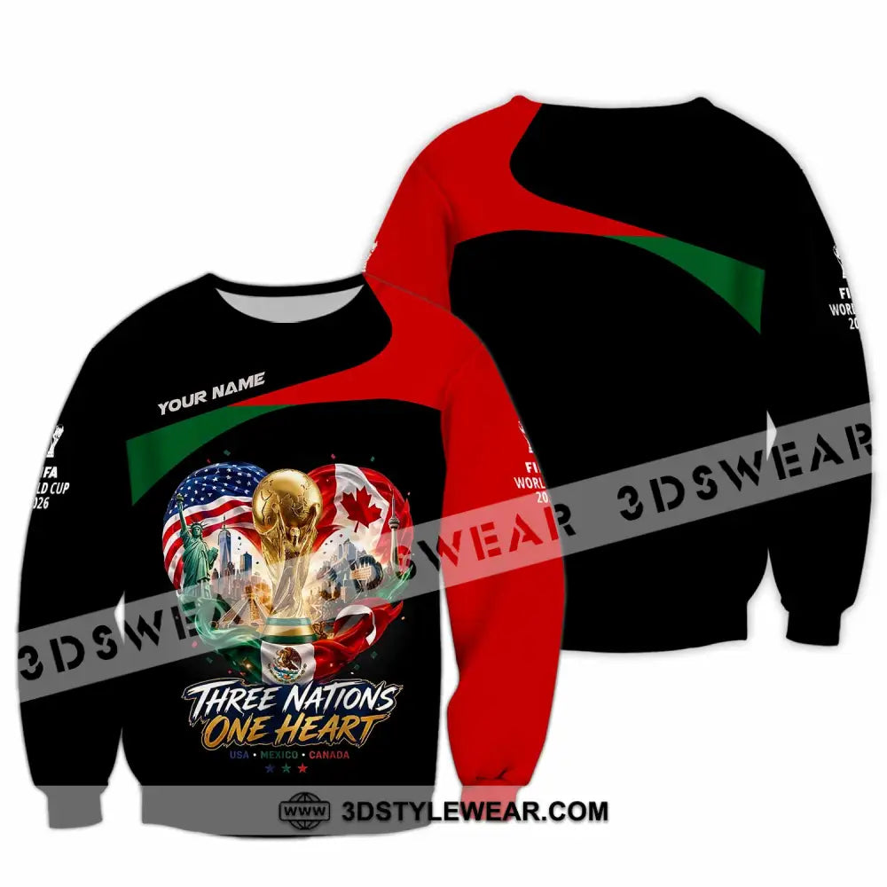 Unisex Shirt - Custom World Cup 2026 Shirt - Long Sleeve / S - T-shirt