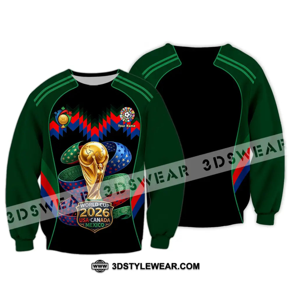Unisex Shirt - Custom World Cup 2026 Shirt - Long Sleeve / S - T-shirt