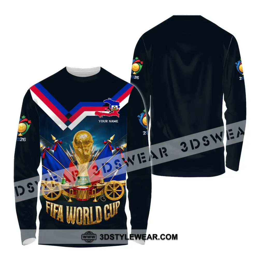 Unisex Shirt - Custom World Cup 2026 Shirt - Long Sleeve Shirt / S - T-shirt