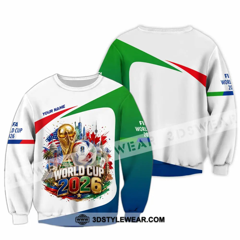 Unisex Shirt - Custom World Cup 2026 Shirt - Long Sleeve / S - T-shirt