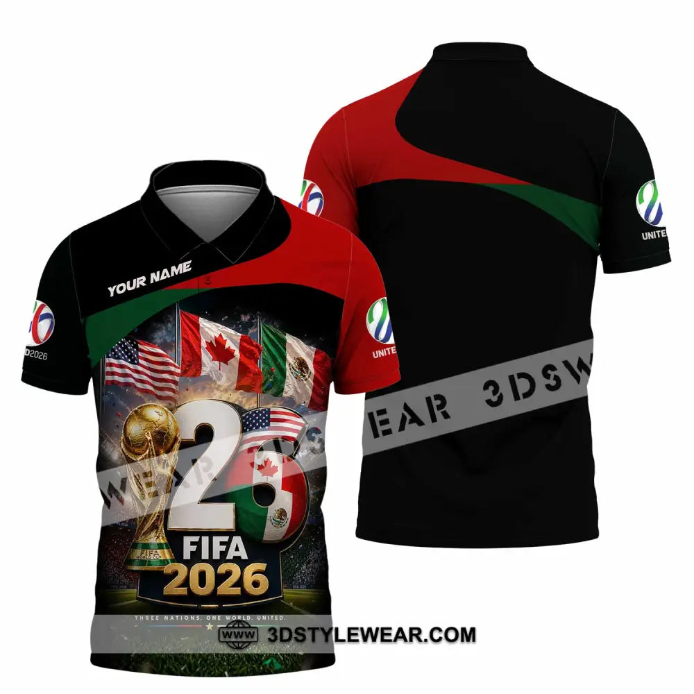 Unisex Shirt - Custom World Cup 2026 Shirt - Polo Shirt / S - T-shirt