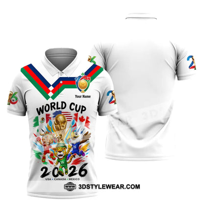 Unisex Shirt - Custom World Cup 2026 Shirt - Polo Shirt / S - T-shirt