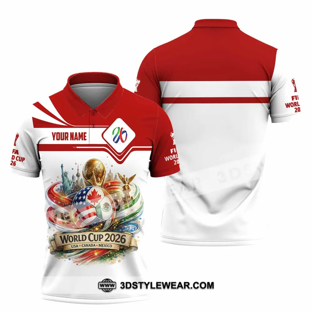 Unisex Shirt - Custom World Cup 2026 Shirt - Polo Shirt / S - T-shirt