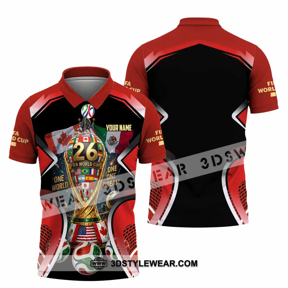 Unisex Shirt - Custom World Cup 2026 Shirt - Polo Shirt / S - T-shirt