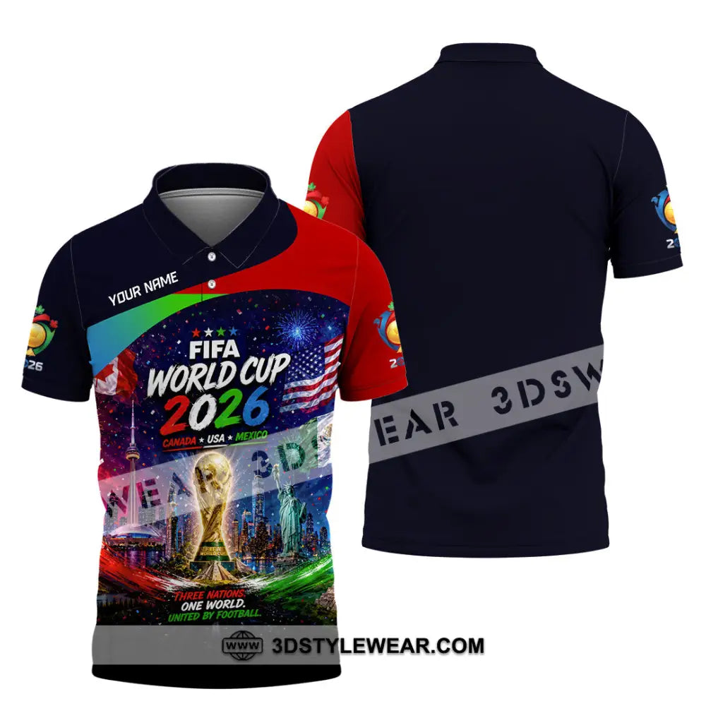 Unisex Shirt - Custom World Cup 2026 Shirt - Polo Shirt / S - T-shirt