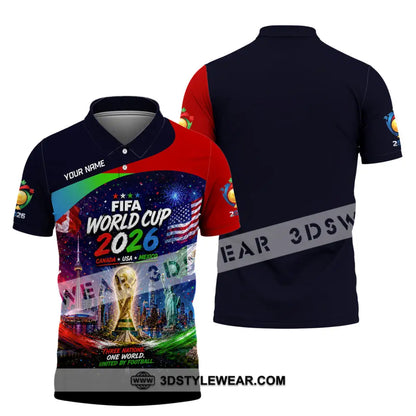 Unisex Shirt - Custom World Cup 2026 Shirt - Polo Shirt / S - T-shirt