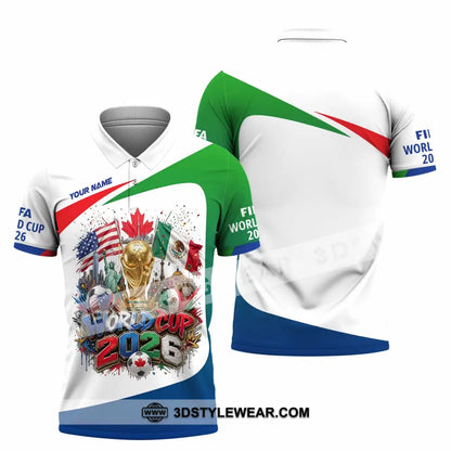 Unisex Shirt - Custom World Cup 2026 Shirt - Polo Shirt / S - T-shirt