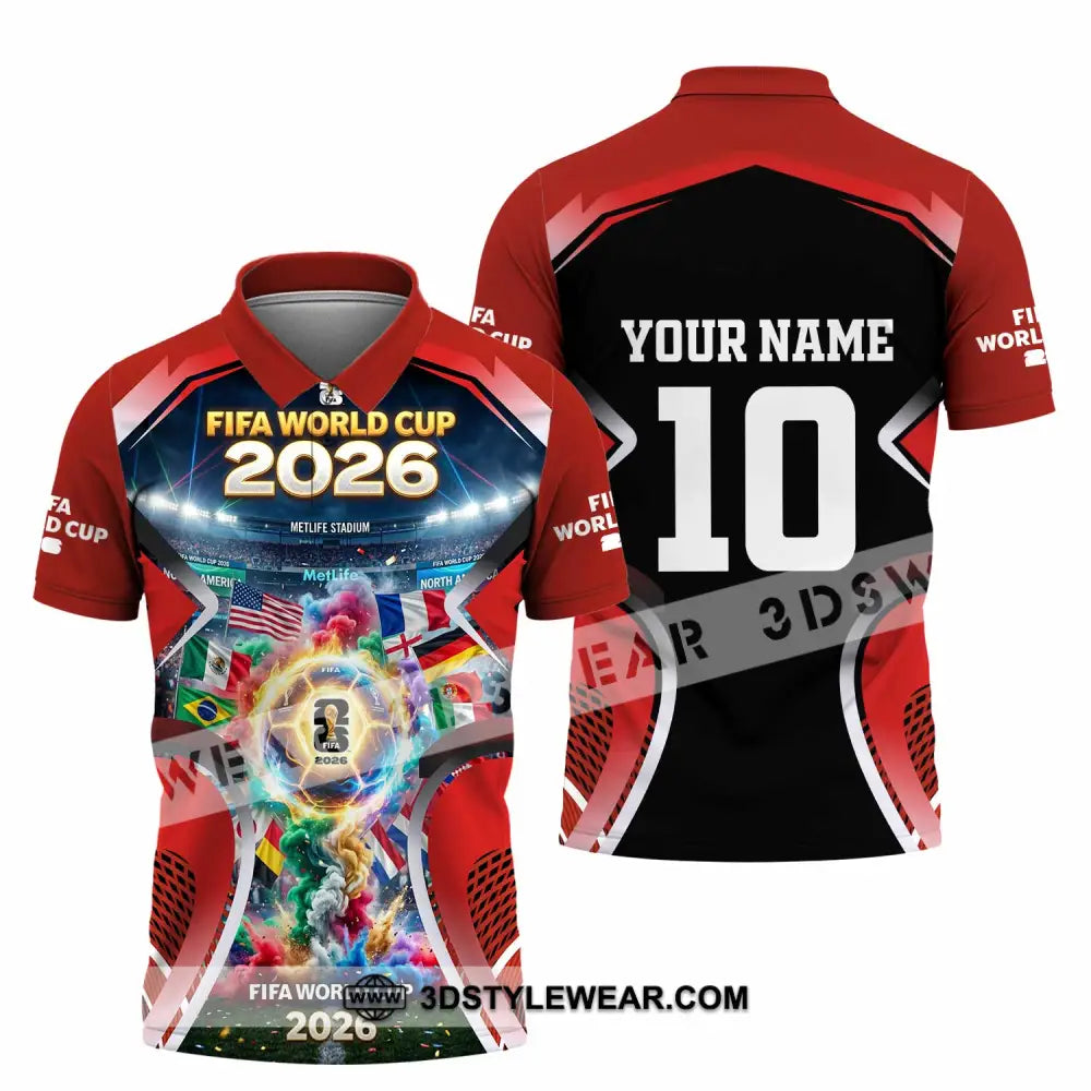 Unisex Shirt - Custom World Cup 2026 Shirt - Polo Shirt / S - T-shirt