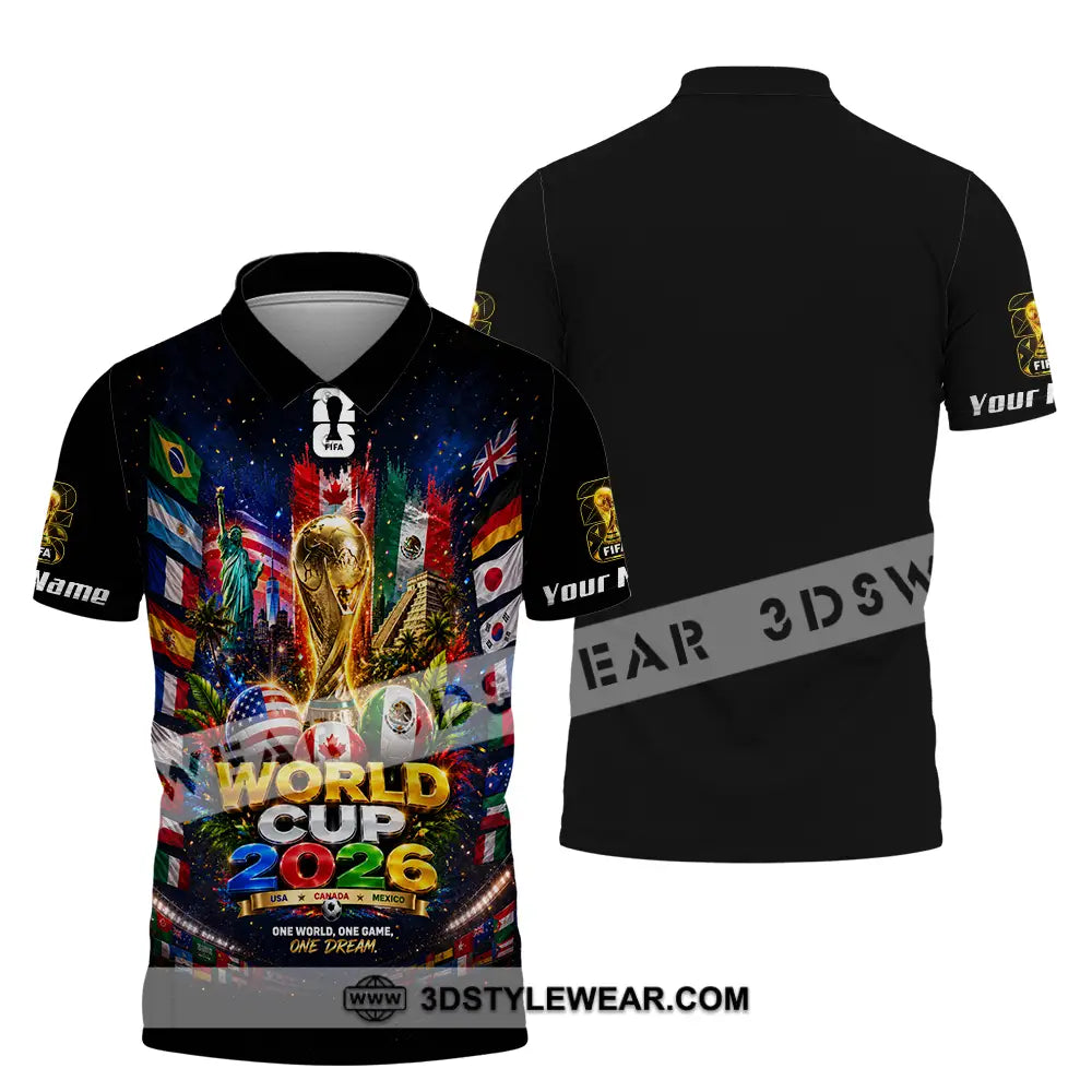 Unisex Shirt - Custom World Cup 2026 Shirt - Polo Shirt / S - T-shirt