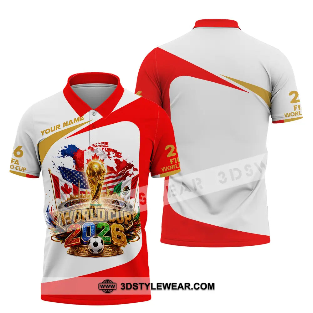 Unisex Shirt - Custom World Cup 2026 Shirt - Polo Shirt / S - T-shirt